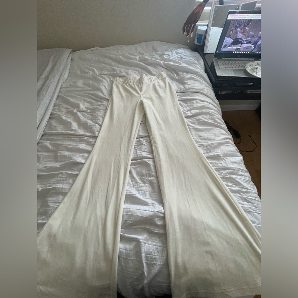 Flared sweatpants